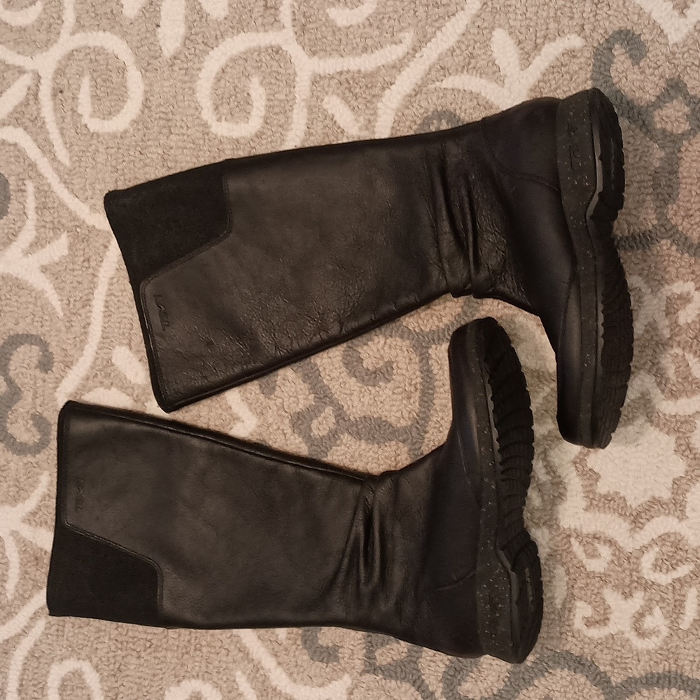 "Spring Sale 50% Off" Teva Afton Leather Waterproof Riding Boots - Picture 2 of 4